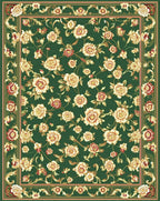 Classic Floral Vine Pattern Rug