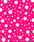 Fun Polka Dot Circles Pattern Rug