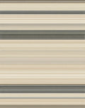 Thin Lined Beige and Black Stripe Pattern Rug