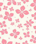 Pink Floral Pattern Rug