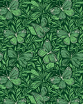 Emerald Green Butterfly Foliage Rug