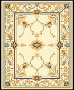 Ornate Floral Vine Inspired Rug
