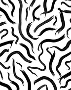 Abstract Brushstroke Modern Classic Pattern Rug