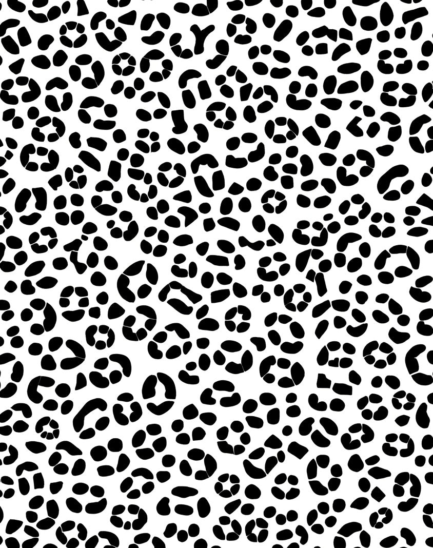 Abstract Cheetah Spot Pattern Rug