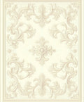 Elegant Ornate Floral Scrolls Rug