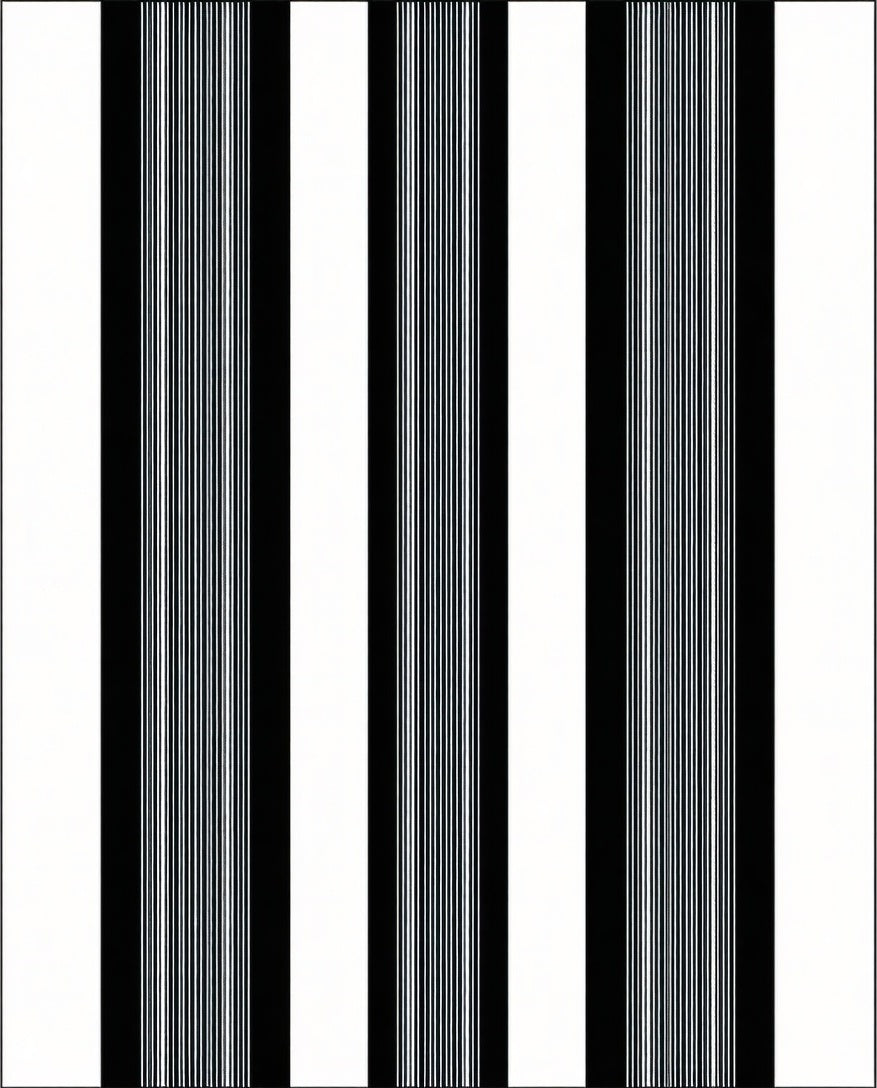 Bold Vertical Stripe Pattern Rug
