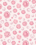 Playful Pink Bubble Pattern Rug