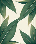 Leafy Botanical Pattern Rug