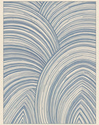 Abstract Ripple Pattern Rug