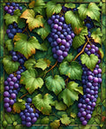 Vineyard Grape Leaf Pattern Rug