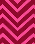 Crimson Pink Chevron Stripes Rug