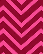 Crimson Pink Chevron Stripes Rug