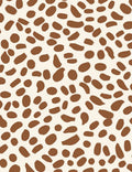 Chic Brown Spots Pattern Rug