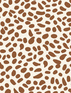 Chic Brown Spots Pattern Rug