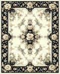 Ornate Floral Classic Design Rug