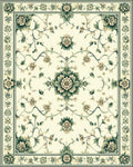 Vintage Floral Vine Garden Design Rug