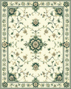 Vintage Floral Vine Garden Design Rug