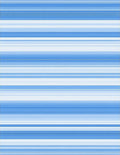 Cool Blue Striped Modern Rug
