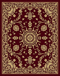 Elegant Floral Mandala Pattern Rug