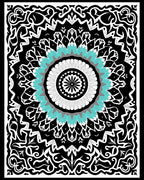Intricate Mandala Art Design Rug