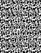Abstract Black And White Spots Rug