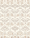 Vintage Floral Scrollwork Pattern Rug
