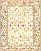 Nature Vines Floral Pattern Rug