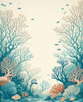 Underwater Coral Garden Design Rug