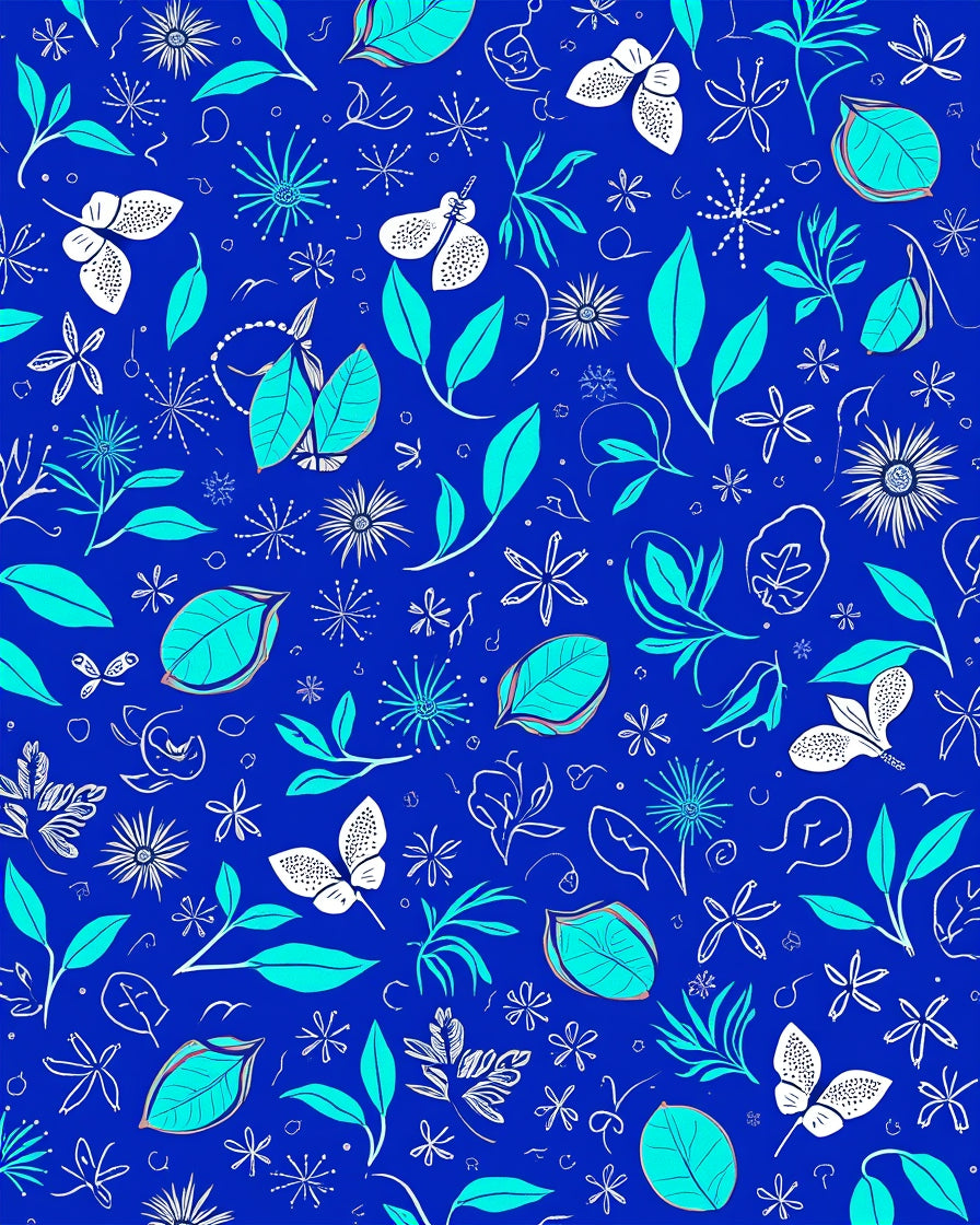 Adept Leafy Floral Nature Design Rug