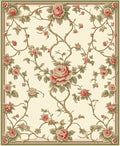 Classic Floral Vine Patterned Rug