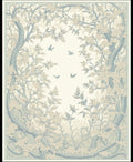 Verdant Woodland Birds Pattern Rug