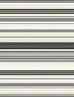 Classic Black White Striped Contemporary Rug