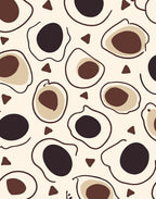 Abstract Organic Shapes Pattern Rug