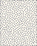 Polka Dot Pattern Comfort Rug