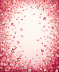 Pink Blossom Branch Floral Design Rug