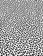 Black White Abstract Dot Pattern Rug