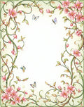 Botanical Garden Floral Vines Rug