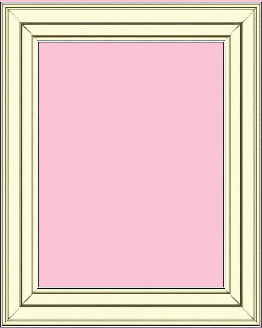 Subtle Square Patterned Ivory Rug