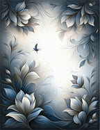 Floral Abstract Art Design Rug