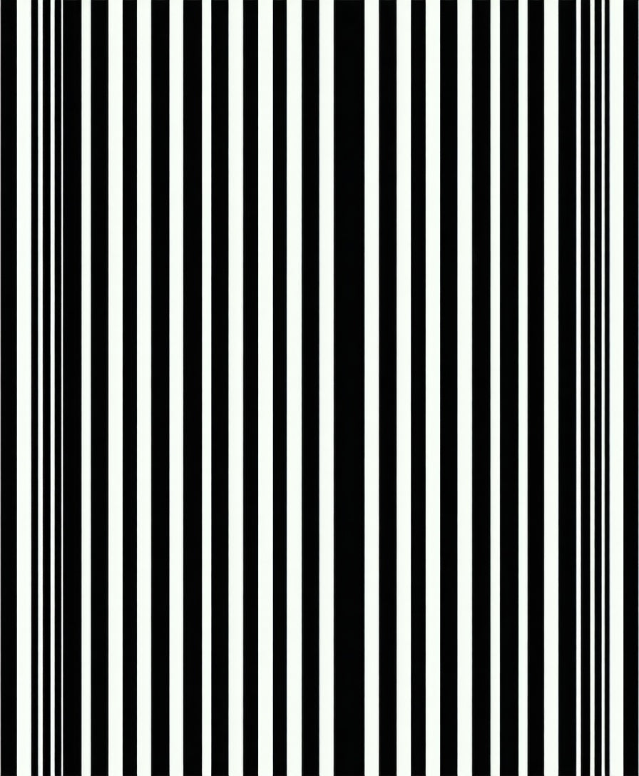 Bold Vertical Stripe Pattern Rug