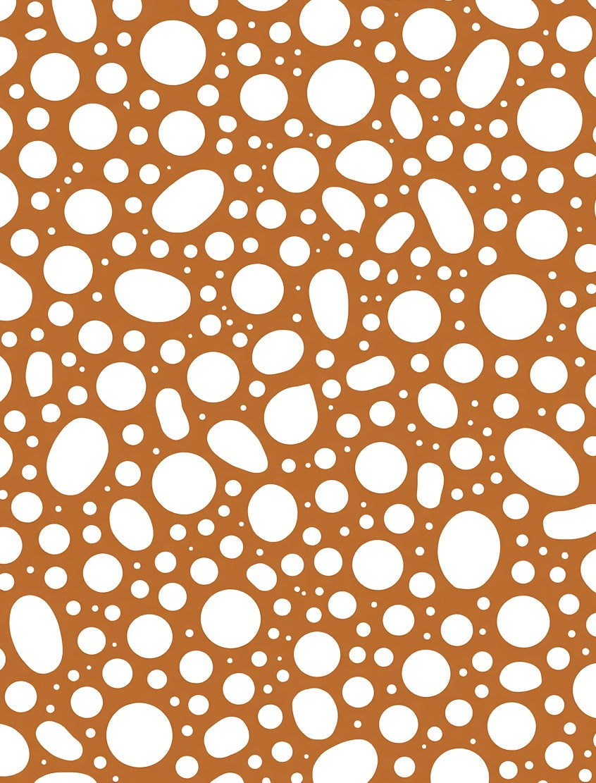 Organic Circles Pattern Rug