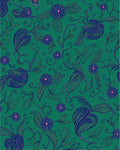 Art Nouveau Floral Vines Rug