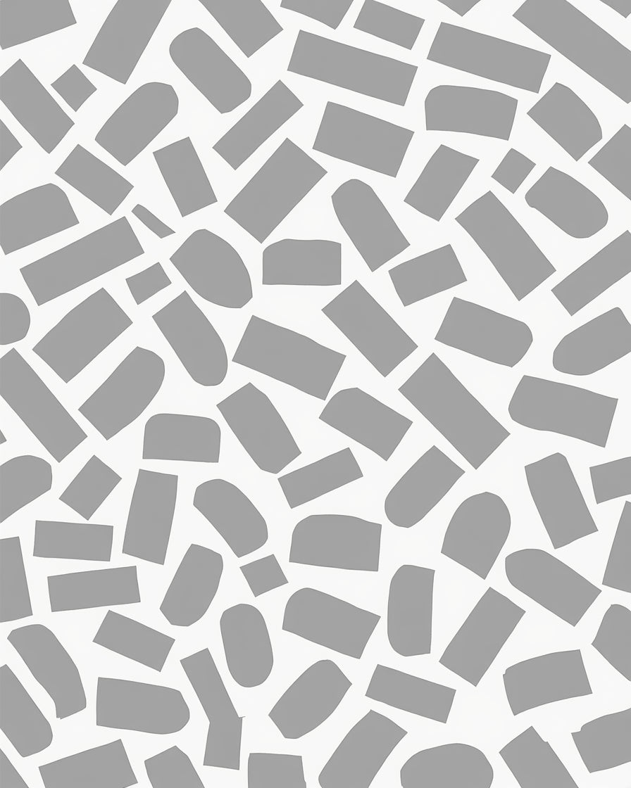 Geometric Block Pattern Design Rug