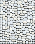 Natural Pebble Texture Pattern Rug