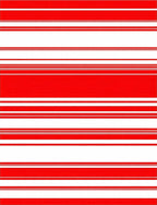 Bold Red White Stripe Pattern Rug