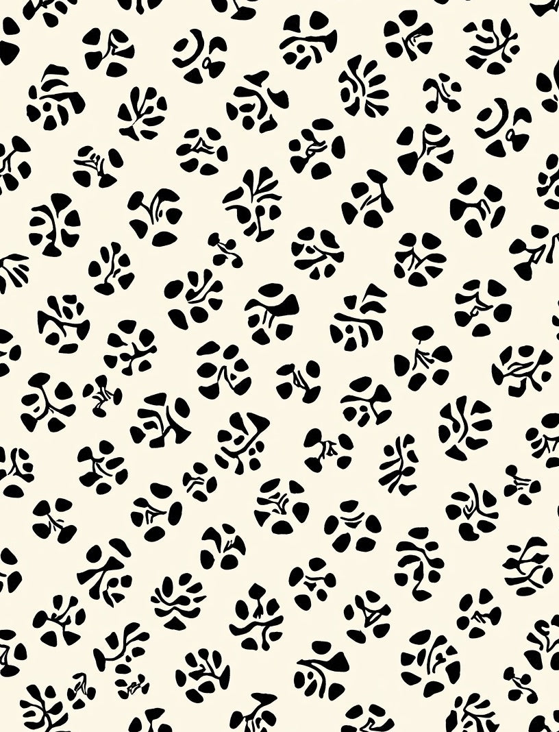 Playful Abstract Organic Pattern Rug
