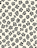 Playful Abstract Organic Pattern Rug