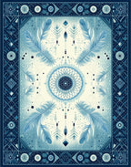 Dreamcatcher Feather Tribal Pattern Rug