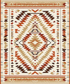 Southwest Tribal Diamond Pattern Rug