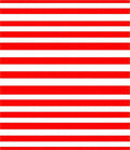Bold Red White Stripe Pattern Rug
